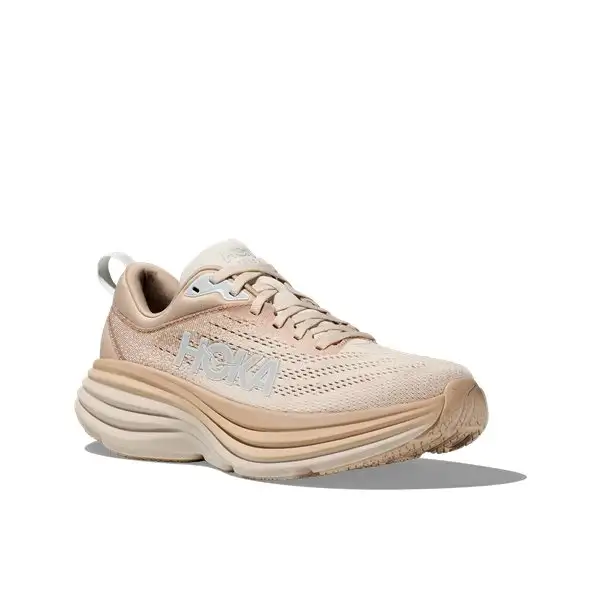 Löparskor Hoka Bondi 8 Dam Beige/Vit
