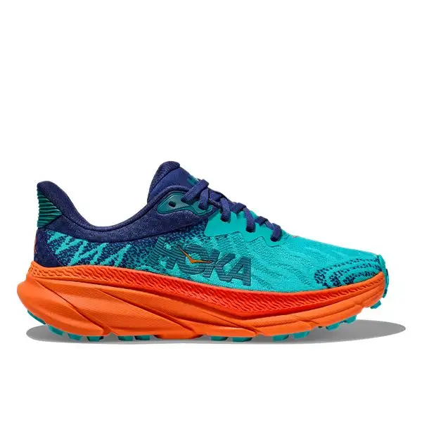 Trailrunning Skor Hoka Challenger ATR 7 Wide Herr Blå/Orange
