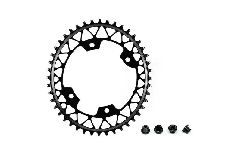 Absoluteblack Drev ¥110 Mm Bcd (Shimano Asymmetric) 1X10/11/12-Speed Oval Nw Alu 44