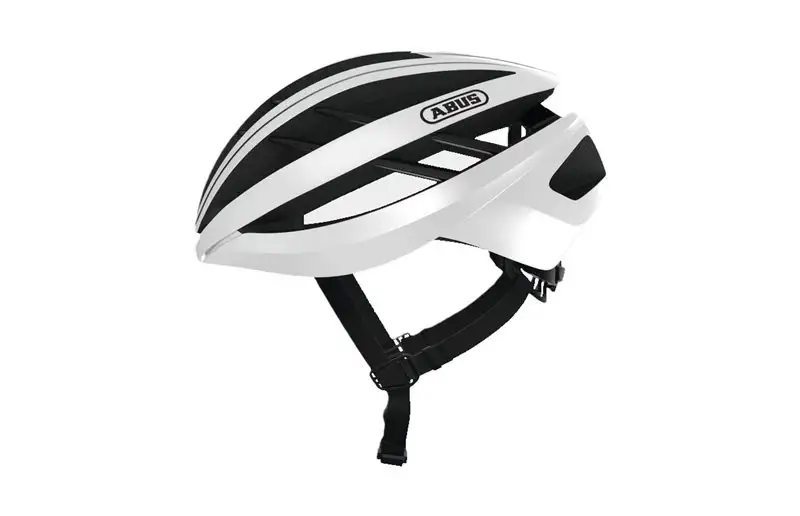 Abus Cykelhjälm Aventor Polar White