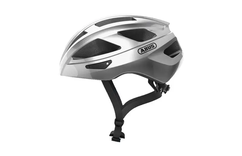 Abus Cykelhjälm Barn Macator Gleam Silver