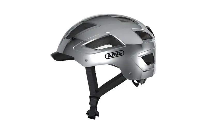Abus Cykelhjälm Hyban 2.0 Chrome Silver