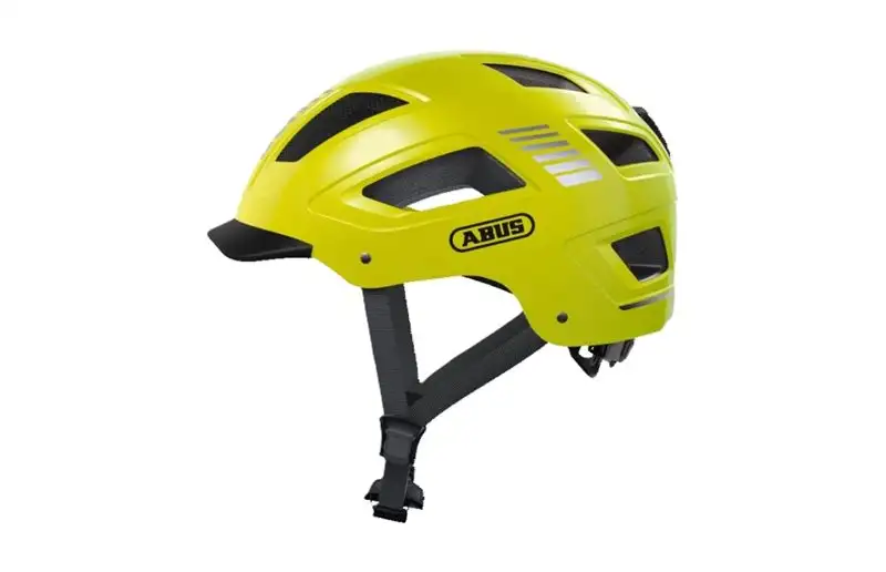 Abus Cykelhjälm Hyban 2.0 Signal Yellow