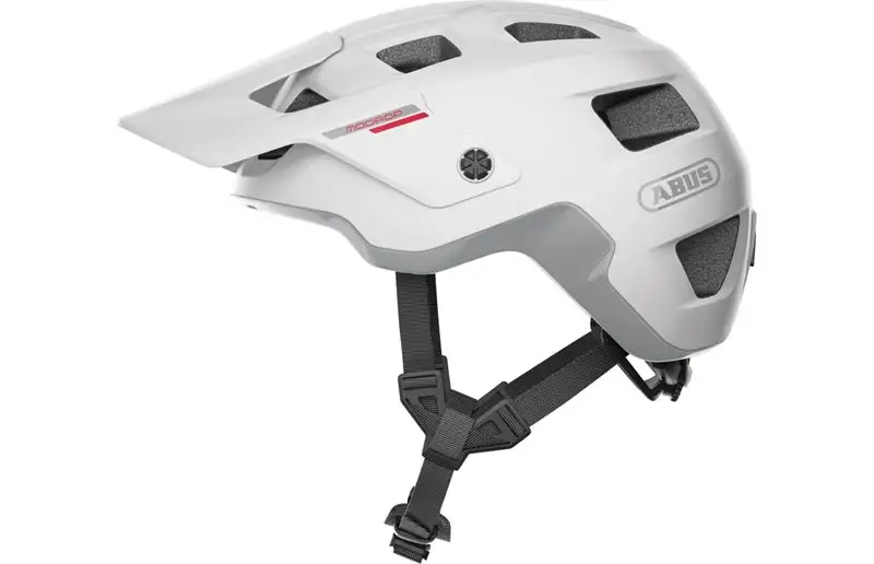 Abus Cykelhjälm Modrop Polar White