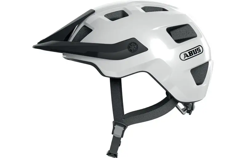 Abus Cykelhjälm Motrip Shiny White