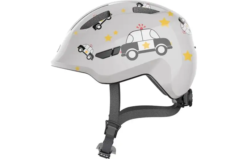 Abus Cykelhjälm Smiley 3.0 Grey Police