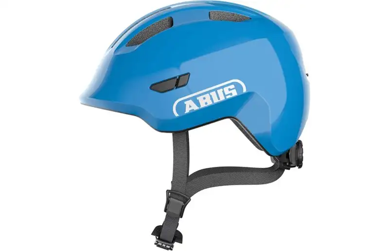 Abus Cykelhjälm Smiley 3.0 Shiny Blue