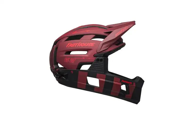 Bell Cykelhjälm Mtb Super Air R Spherical Mips Mat Red/Black