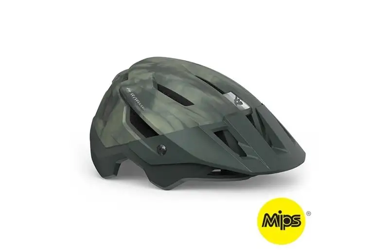Bluegrass Cykelhjälm MTB Rogue Mips Green Tie-Dye/Matt