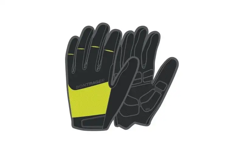 Bontrager Cykelhandskar Circuit Ff Gel Yellow