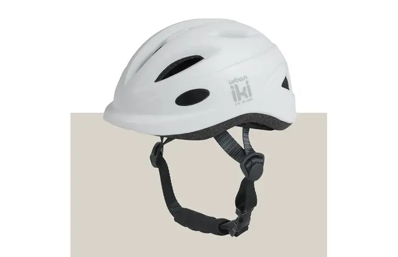 Cykelhjälm URBAN IKI Baby Helmet Shinju White