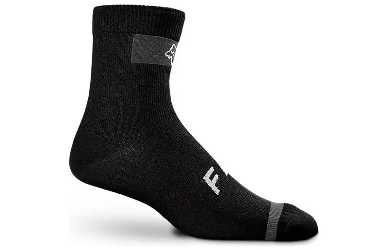 Cykelstrumpor Fox Defend Water Sock Black S/M