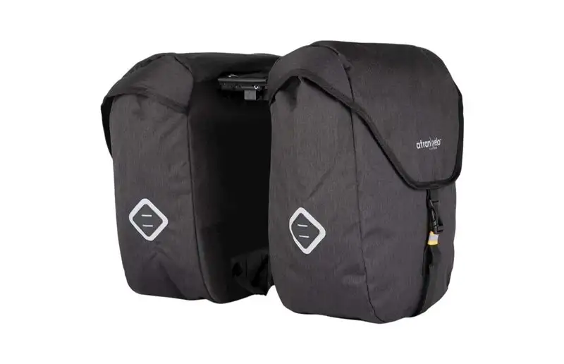 Cykelväska Pakethållare Atran Velo Zap Double Side AVS Black