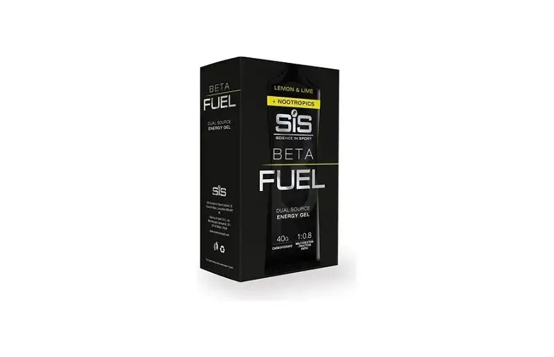 Energigel SIS Beta Fuel Gel+Nootrropics 6 x 60ml Citron & Lime