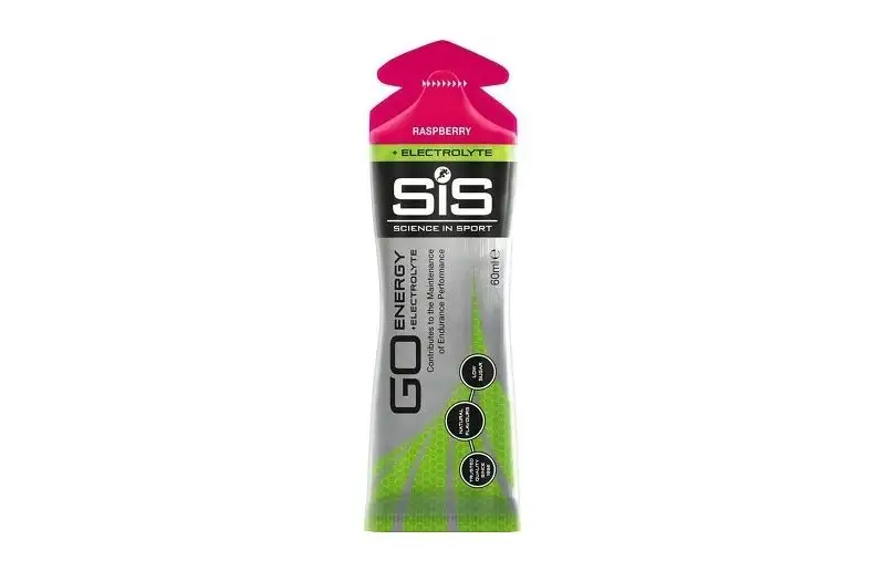 Energigel SIS Go Energy+Electrolyte 60ml Hallon
