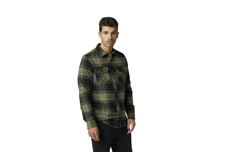 Fox Skjorta Traildust 2.0 Flannel Green