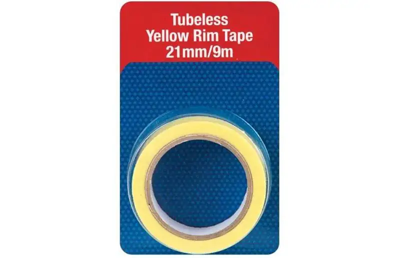 Joes Fälgtejp Joens Tubeless Rim Tape 25 mm X 9 M Gul