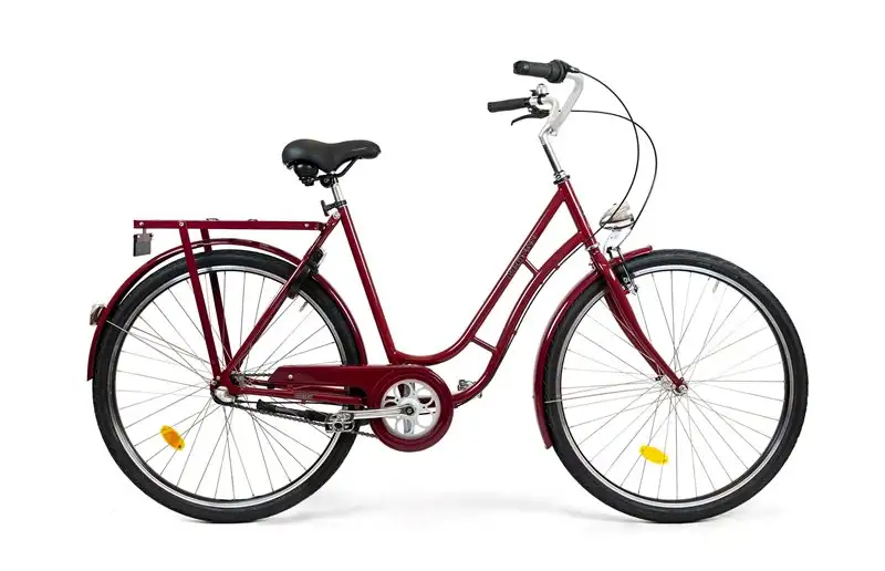 Kronan Damcykel Original D3 3-Växlad Röd