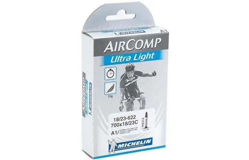 Michelin Cykelslang Aircomp Ultra Light A1 18/23-622 racerventil 40 mm