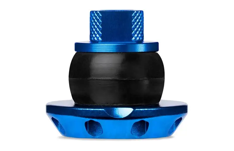 Muc-Off Bar End Plugs Disco Bar End Plug Black Blue