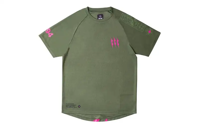 Muc-Off Riders Jersey S/S Black Green
