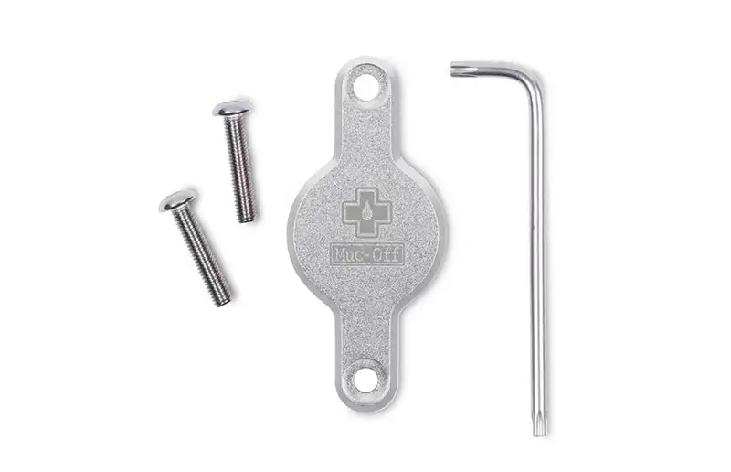 Muc-Off Secure Tag Holder A Black Silver