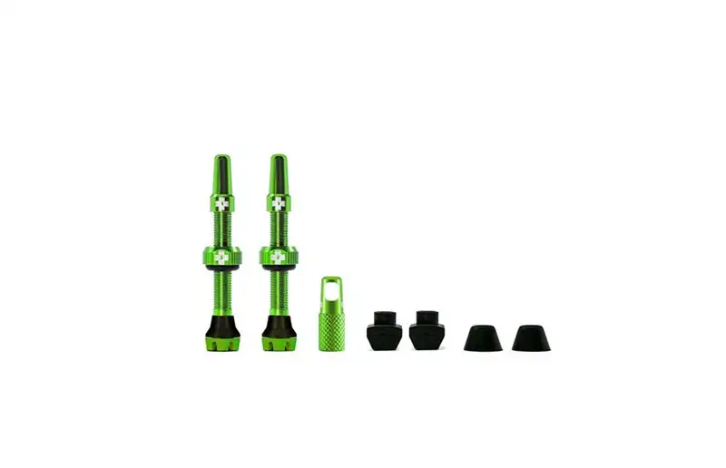 Muc-Off Tubeless Valve Kit V. 2.0 Black Green