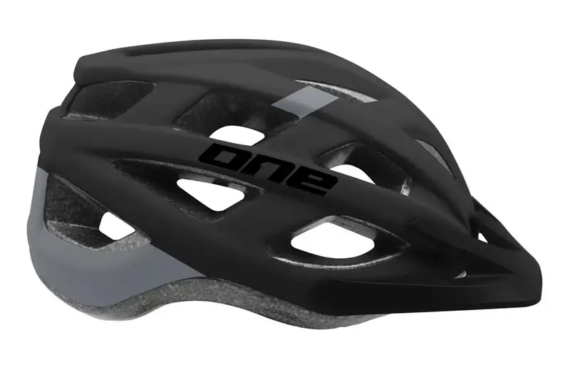 One Cykelhjälm MTB Fun Black/Grey