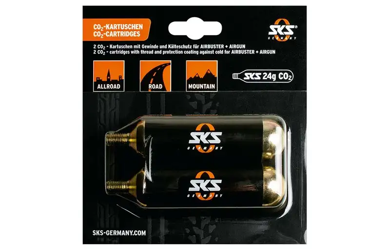 SKS Co2-Pump Kolsyrepatron Gängad 24 G