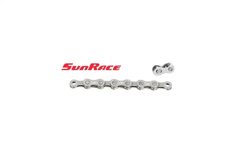 Sunrace Cykelkedja 10-Del 10Speed 116L M.Kedjelås