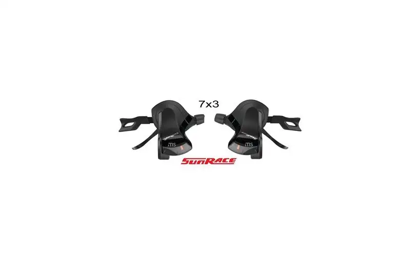 Sunrace Växelreglage M400 Trigger 3 Växlar Fram Vänster