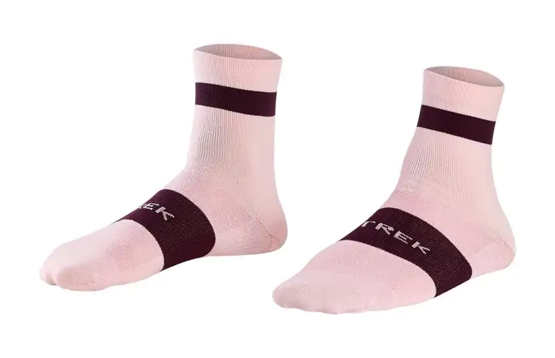 Trek Race Quarter Cycling Sock Blush