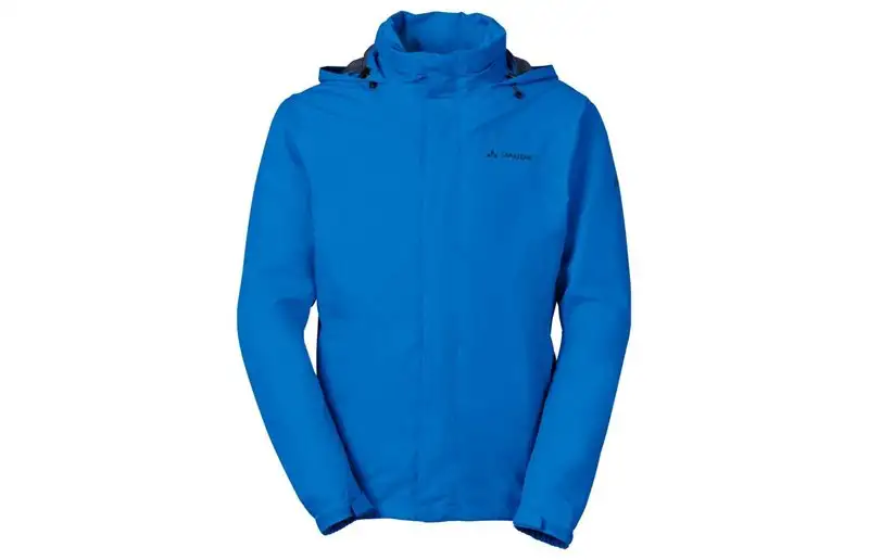 Vaude Cykeljacka Regn Escape Bike Light Radiate Blue