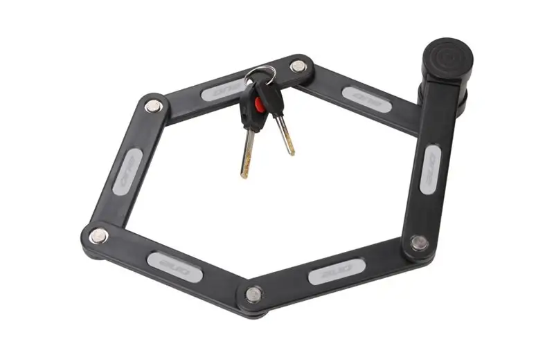 Vikbart Lås Made One F.Lock 20/85 Black/Grey
