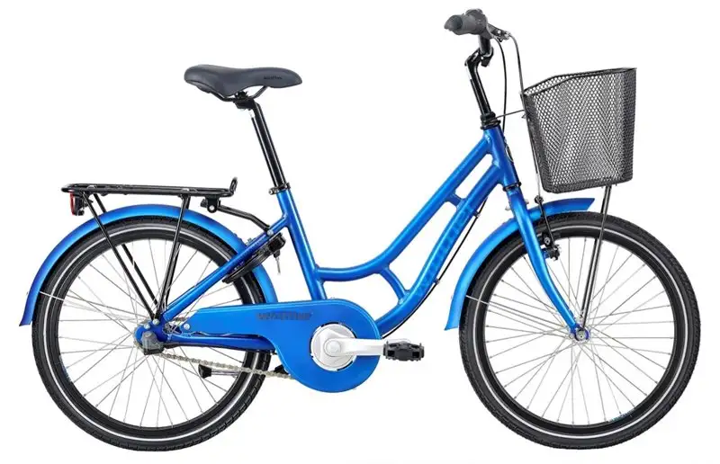 Winther Barncykel Granny 3-Växlad Matt Blå/Blå