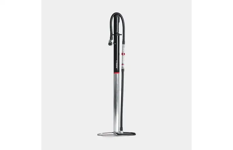Zefal Fotpump Profil Travel Med Analog Tryckmätare (Manometer) Silver